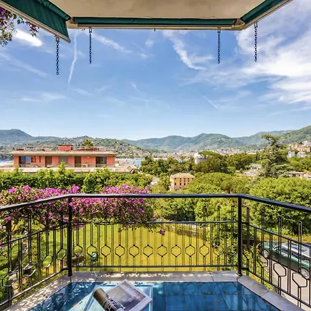 Stunning Portofino Sea View - Free Parking - Ac アパート ラッパロ