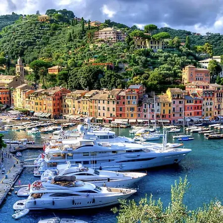 Stunning Portofino Sea View - Free Parking - Ac 公寓 拉帕洛