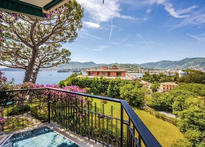 Stunning Portofino Sea View - Free Parking - Ac *