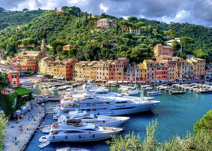 Stunning Portofino Sea View - Free Parking - Ac 公寓 拉帕洛